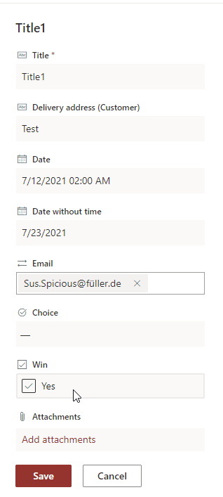 Result of boolean value
