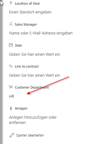Result of single term