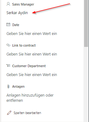 Single person results value