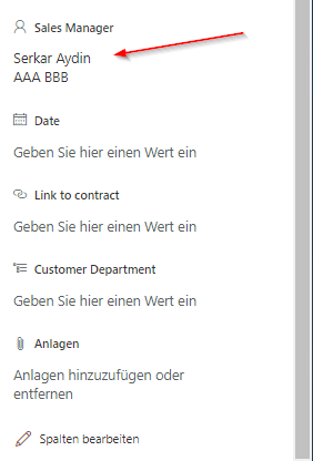 Multiple person results value