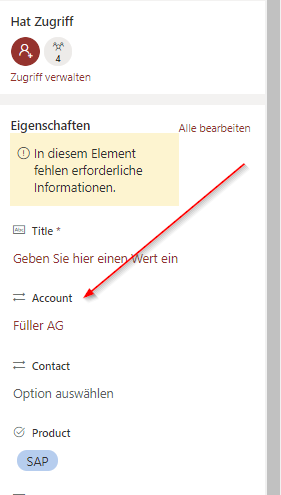 Result of lookup value