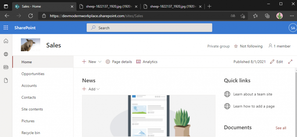 Updated logo from local file