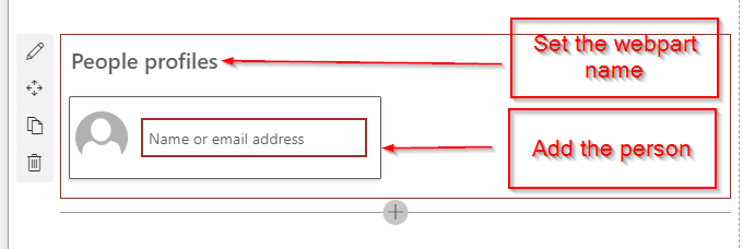 set webpart properties
