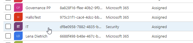 Screenshot of an ad group, which I want to add as a site collection administrator