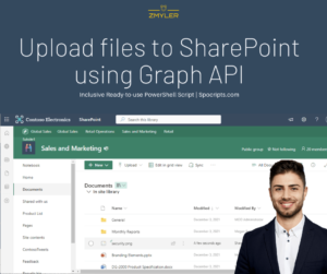 How to upload files to SharePoint using Graph API (PowerShell ...