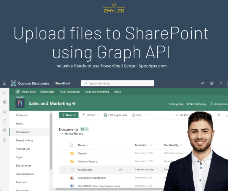How to upload files to SharePoint using Graph API (PowerShell ...