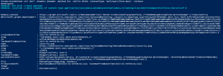 How to upload files to SharePoint using Graph API (PowerShell ...